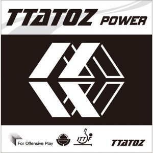 Ss 타토즈-타토즈 파워(TTATOZ POWER)러버 비거리와 스핀력이 증가, 위력중시제품/평면러버/라바/탁구/라켓