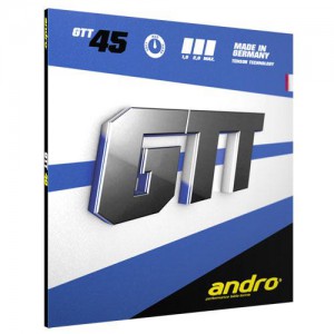 Ss 안드로-평면러버 GTT45(MAX)/검정/빨강/러버/탁구용품