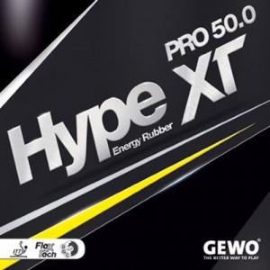 Ss 게보-하이프 엑스티50 탁구러버/평면러버/Hype XT Pro50/스핀 스피드/Gewo/탁구용품/탁구라켓