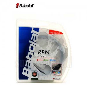 Ss 바볼랏-RPM 블라스트 1.25 (블랙) 12m 스트링/테니스용품/테니스라켓 스트링/BABOLAT