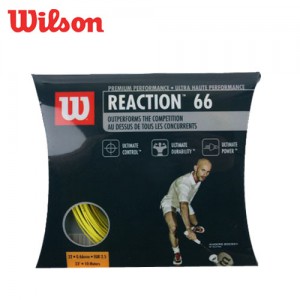 Ss 윌슨-리액션 (Reaction) 66 배드민턴 스트링, 게이지:0.66mm/22G 길이:10M/배드민턴/스트링/REAVTION70