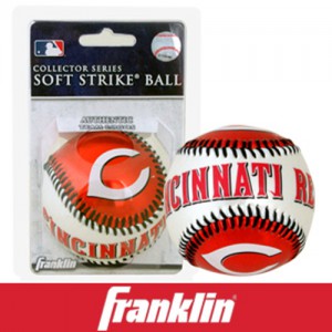 Ss 프랭클린-MLB 팀 안전구(신시내티 레즈)/베이스볼/안전야구공/9인치/캐치볼/소프트안전공