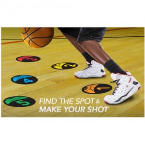 Ss 스킬스-샷 스팟스 (Shot Spotz) SHSPZ-000-04/원형고무숫자판5개, 타이머/ 직경-약39cm 중량-약2kg 재질-고무 다용도로 활용가능한 고무매트/농구/basketball/농구연습/학교/체육