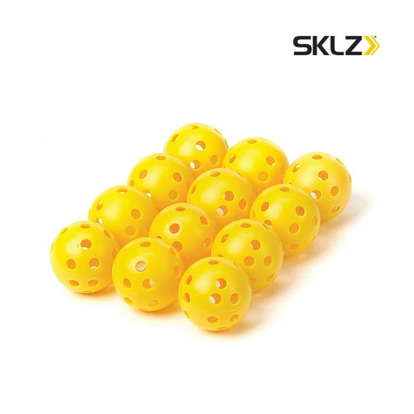 Ss 스킬스-프랙티스 소프트볼6pk (Practice Softballs 6 Pack) 구성-연습공6개 크기:공둘레-약28cm 중량-약230g 흰색 노랑, 재질-플라스틱. 연습용 플라스틱 공세트/야구/학교/트레이닝/체육