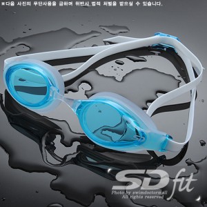 Ss 스닥-SGL-6100_AQUA/Dual Combi 수경/물안경/물놀이/수영용품